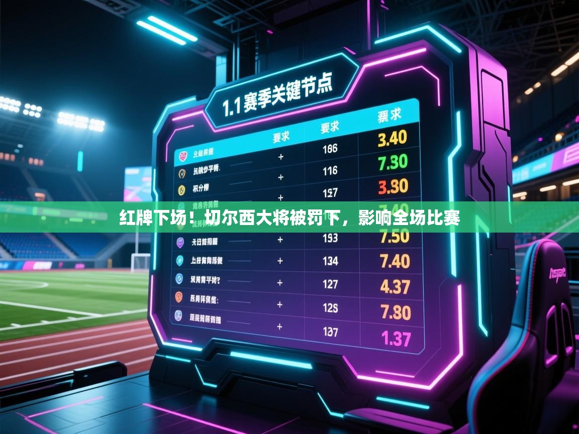 红牌下场！切尔西大将被罚下，影响全场比赛  第2张